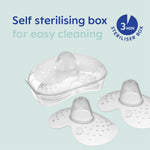 MAM 2pk Nipple Shields, Size S