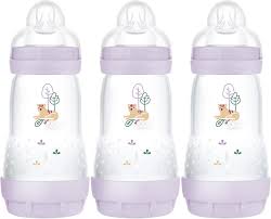 Mam Easy Start 3x260ml Bottles Lilac