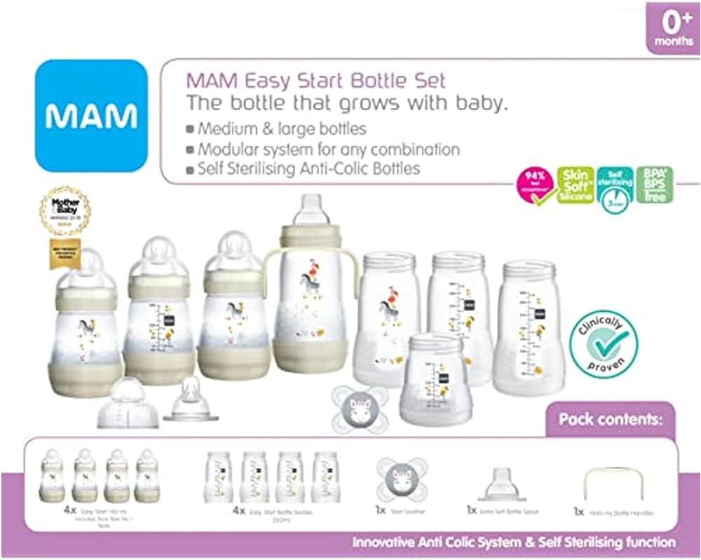 Mam Easy Start Bottle Set Unisex – Kings Baby Shop