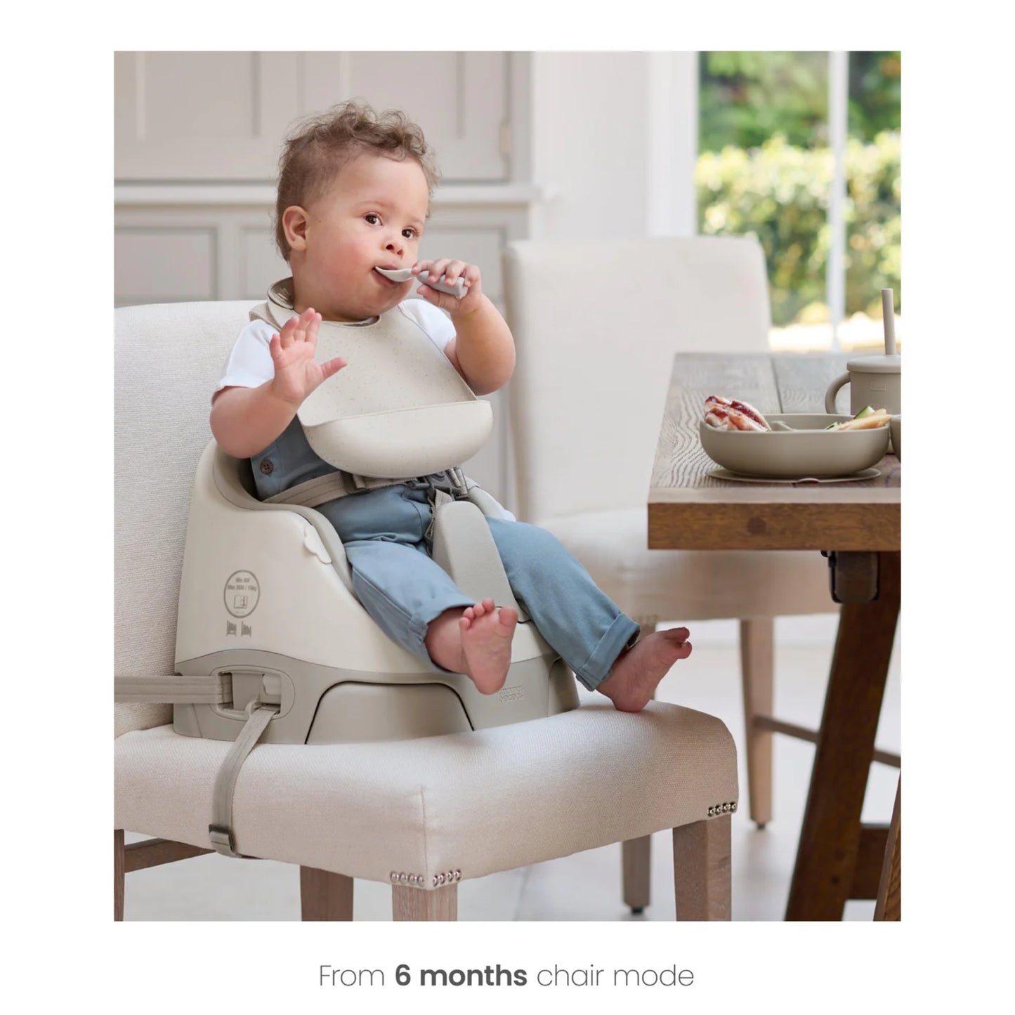 Mamas & Papas Bug 3-in-1 Seat with Activity Tray, Clay