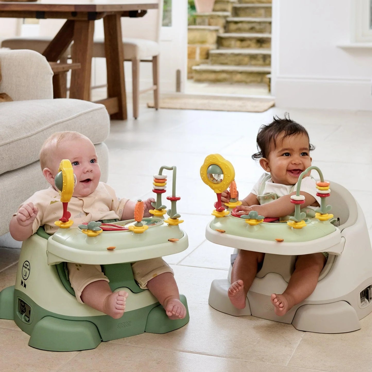 Mamas & Papas Bug 3-in-1 Seat with Activity Tray, Clay