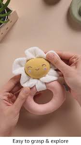 Mamas & Papas Flower Ring Rattle