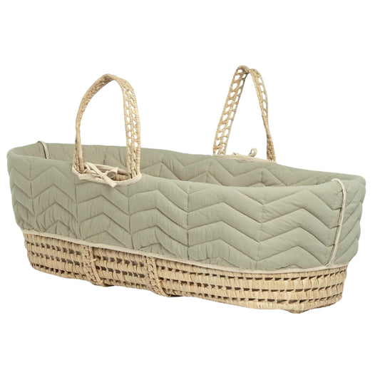 Mamas and Papas Moses Basket, Sage