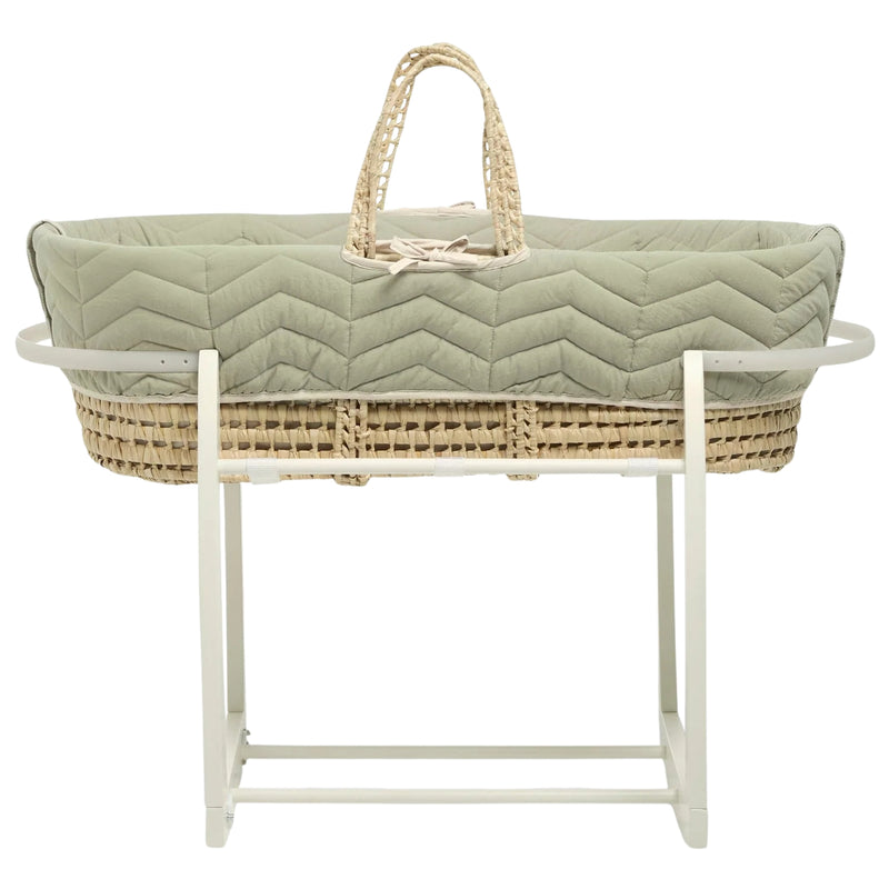 Mamas and Papas Moses Basket, Sage