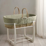 Mamas and Papas Moses Basket, Sage