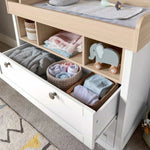Mamas & Papas Harwell 3pc Room Set, White & Natural