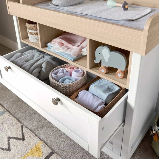 Mamas & Papas Harwell Dresser, White