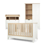 Mamas & Papas Harwell 3pc Room Set, White & Natural