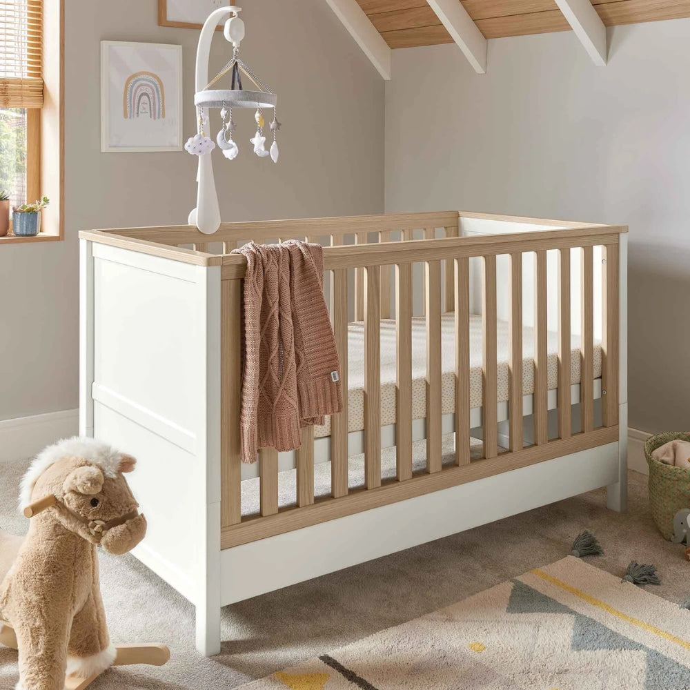Mamas & Papas Harwell 2pc Room Set, White & Natural