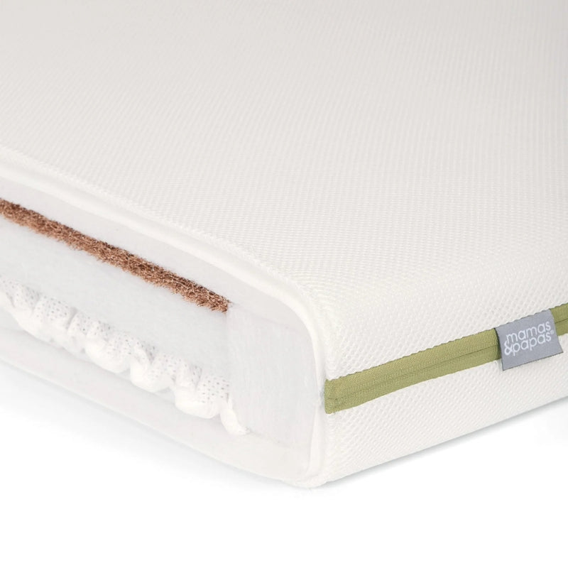 Mamas & Papas Premium Dual Core+ Cotbed Mattress