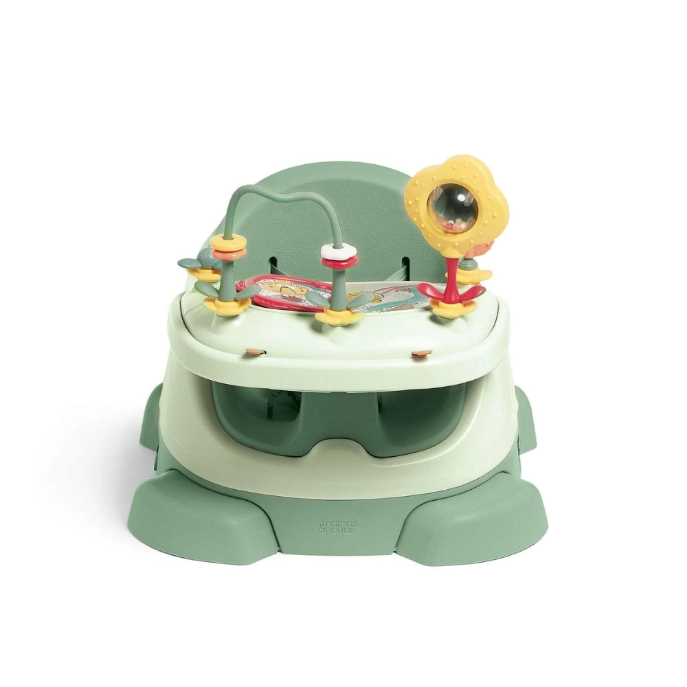 Mamas & Papas Bug 3-in-1 Seat with Activity Tray, Eucalyptus