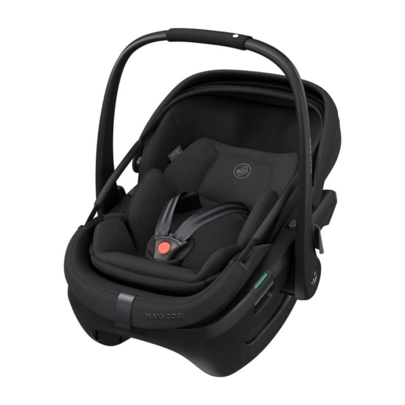 Maxi Cosi Coral Slide Pro Car Seat & Base, Onyx Black