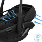 Maxi Cosi Coral Slide Pro Car Seat & Base, Onyx Black