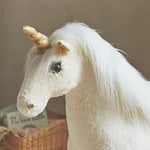 CuddleCo Medium Standing Unicorn Gold Dust