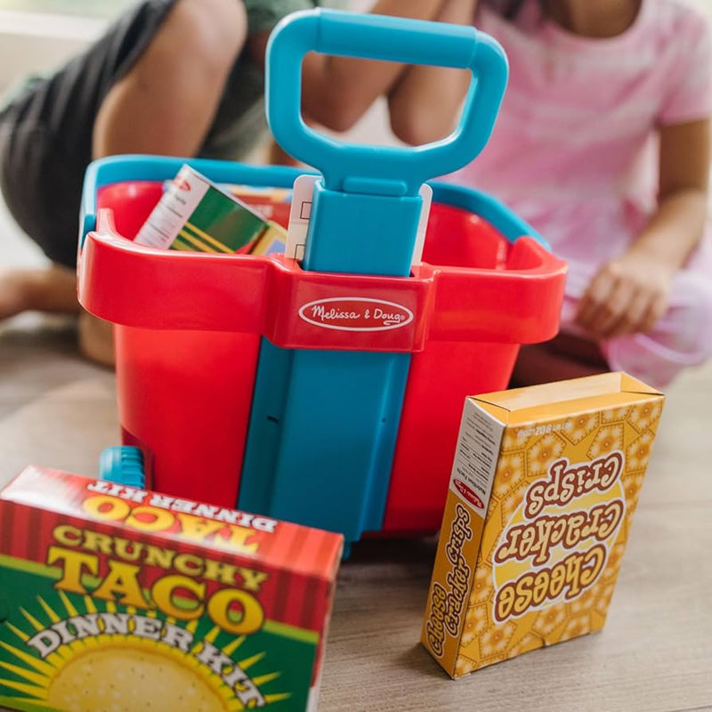 Melissa & Doug Grocery Basket Play Set