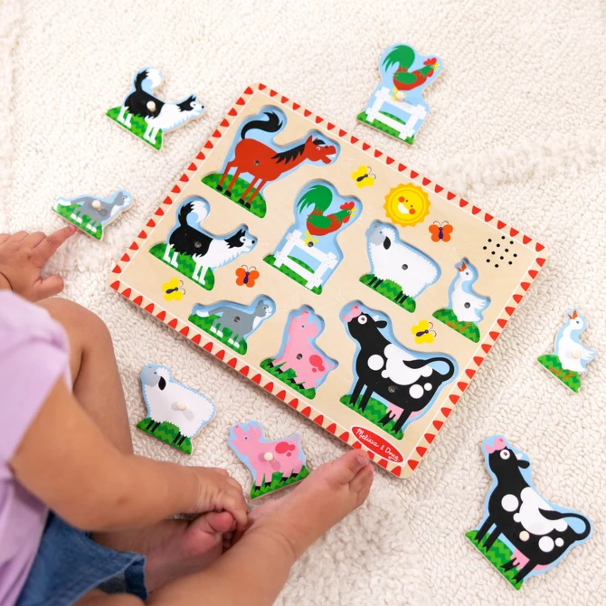 Melissa & Doug Sound Puzzle, Farm