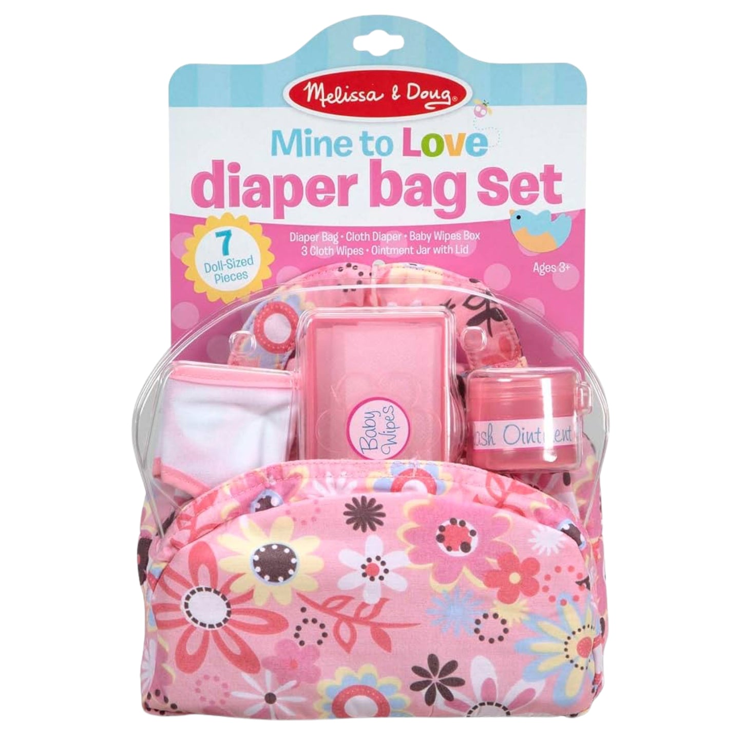 Melissa & Doug Doll Nappy Bag Set