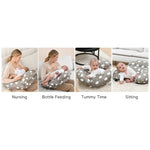 Momcozy Adjustable Nursing Pillow, Grey