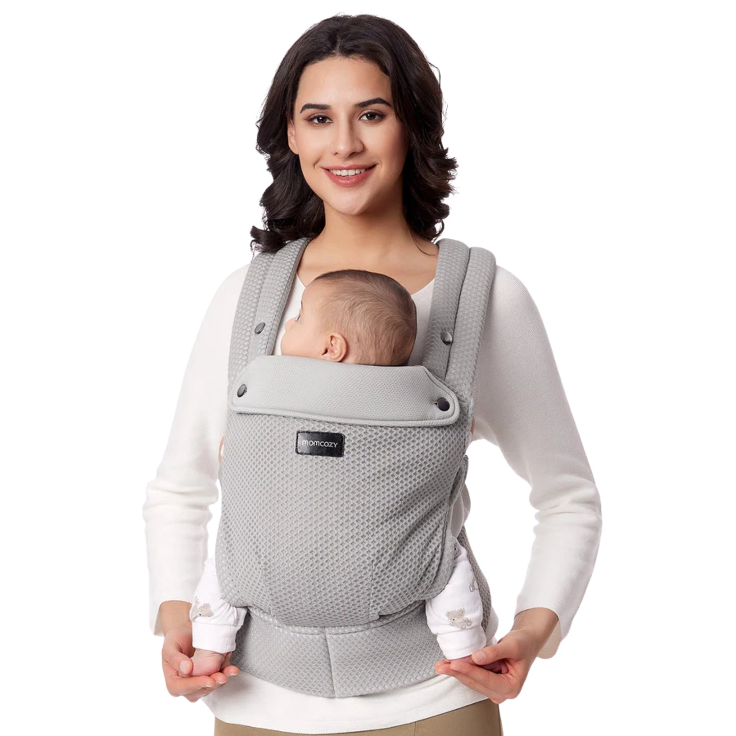 Momcozy Air Mesh Baby Carrier, Grey