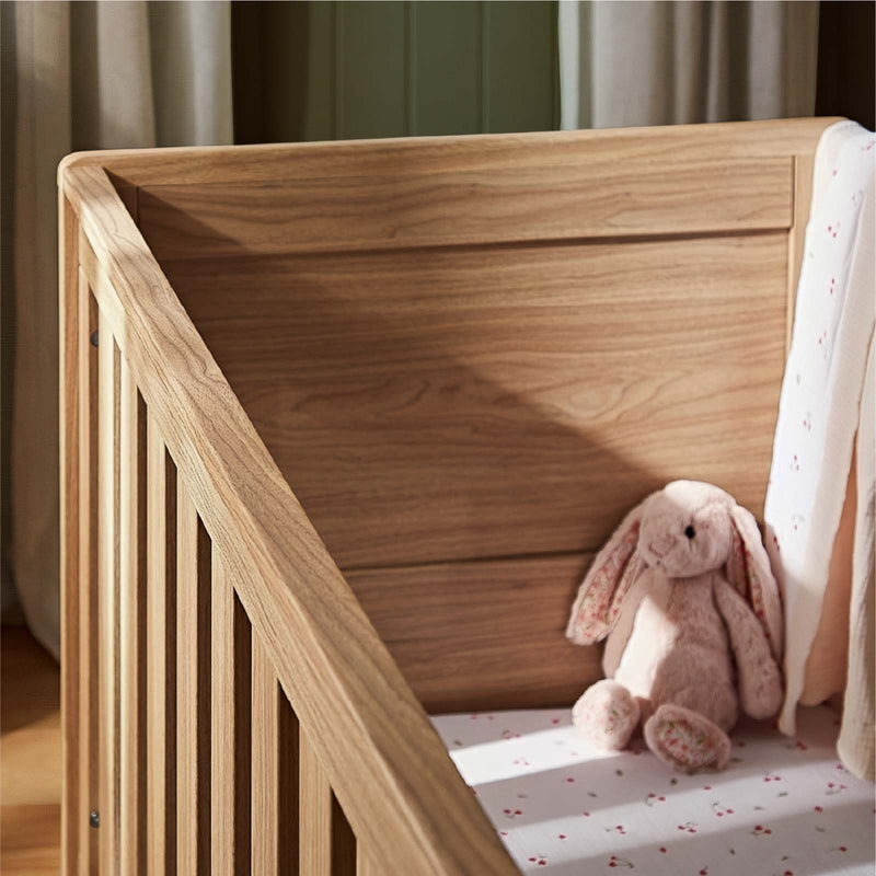CuddleCo Burford Cot Bed, Oak