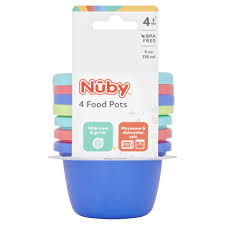 Nuby 4 Food Pots