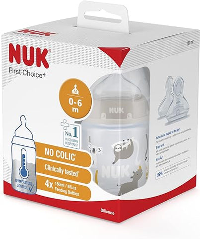 Nuk First Choice Temperature Control 4Pack 150ML