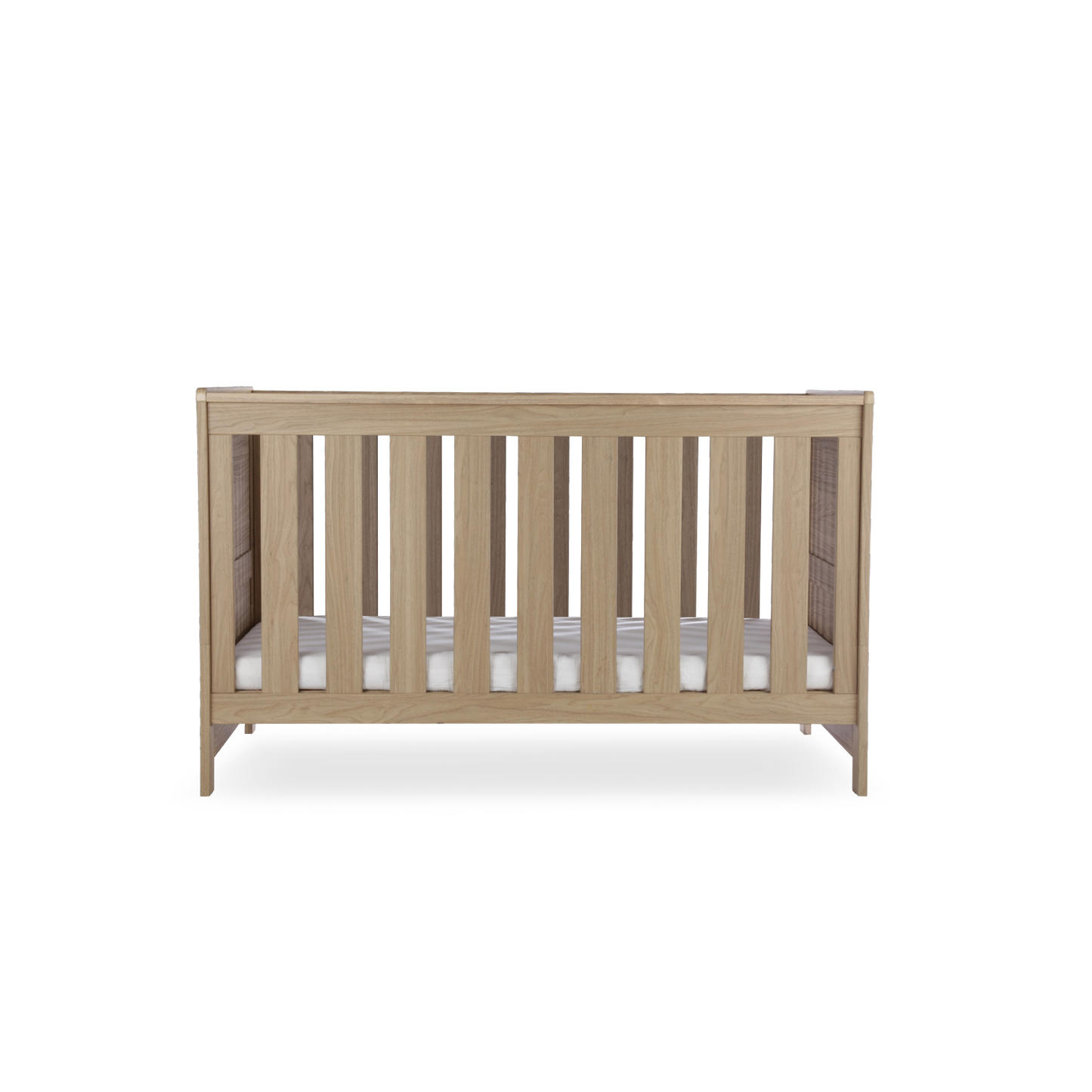 CuddleCo Burford Cot Bed, Oak
