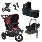 Out n About Nipper V6 Newborn Switch Bundle - with Maxi Cosi Cabriofix