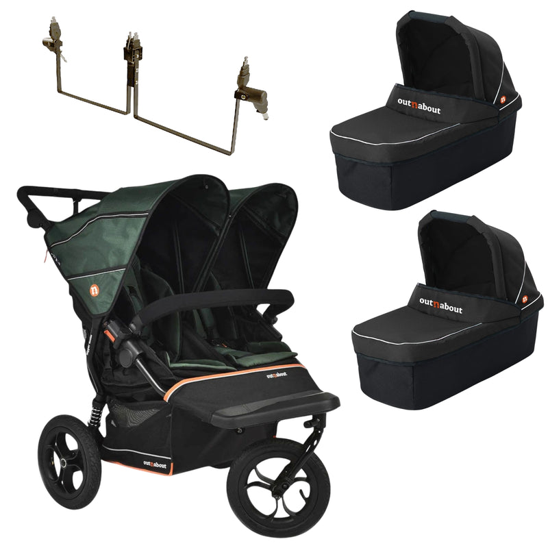Out n About Nipper V6 Double - Twin Bundle