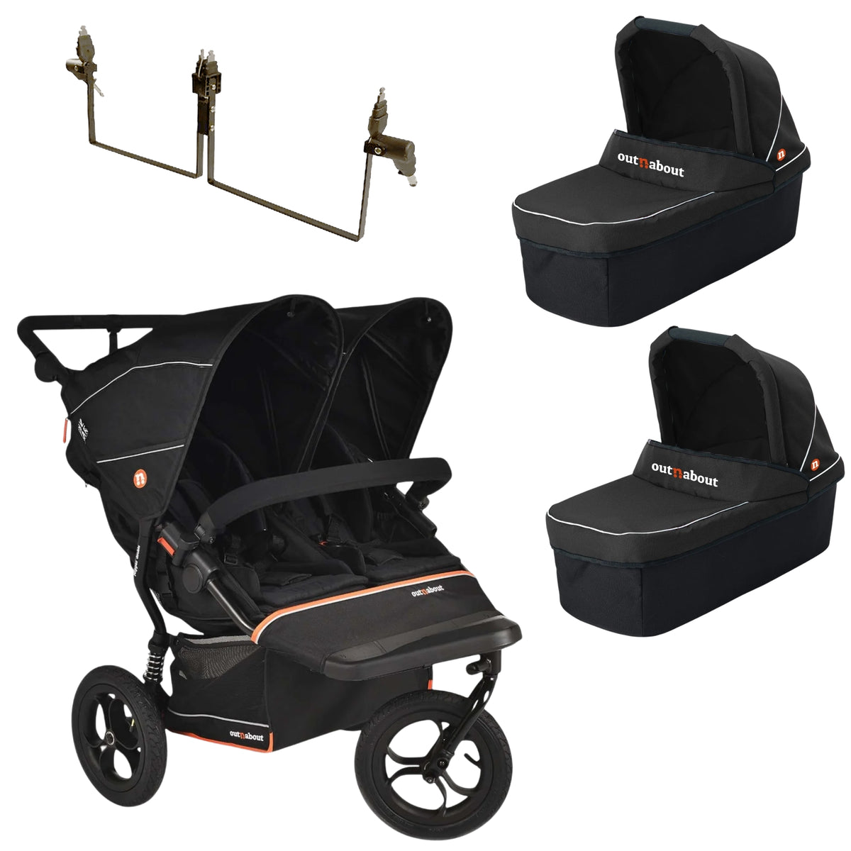 Out n About Nipper V6 Double - Twin Bundle