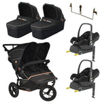 Out n About Nipper V6 Twin - with Maxi Cosi Cabriofix