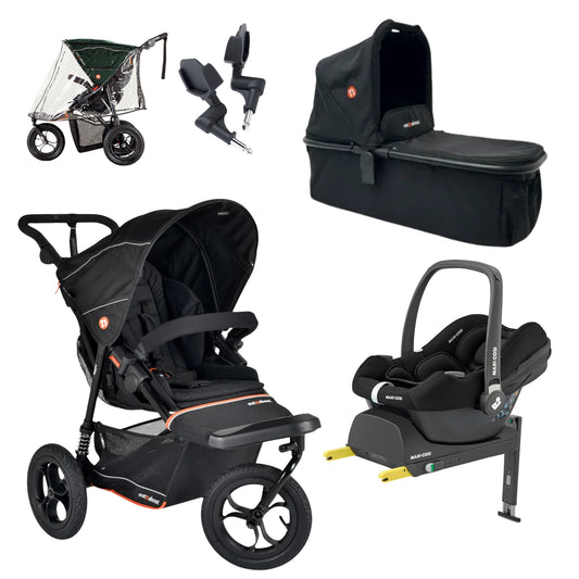 Out n About Nipper V6 Newborn Switch Bundle - with Maxi Cosi Cabriofix