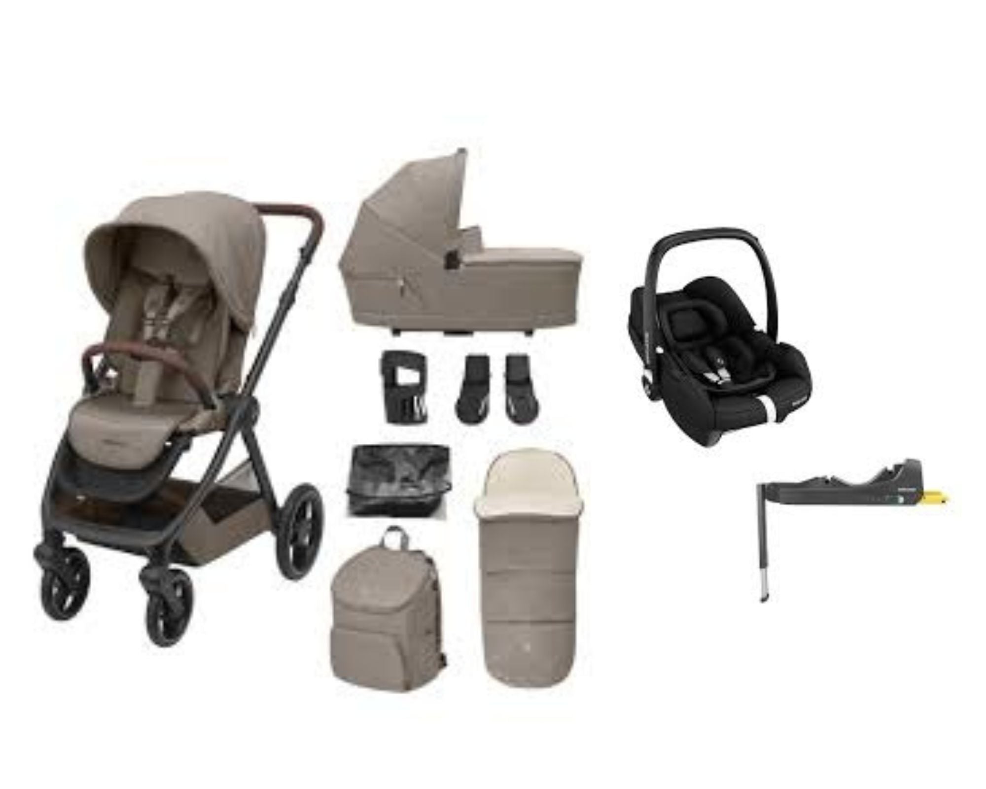 Maxi Cosi Oxford 9 Piece Bundle With Cabrio i-size & Base