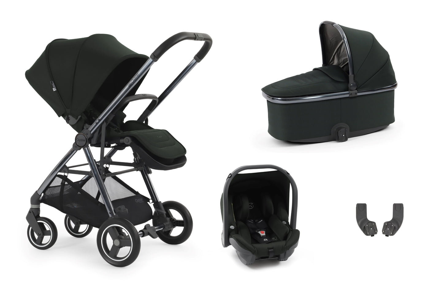 Oyster Gravity+ 4pc Bundle, w/Oyster Car Seat