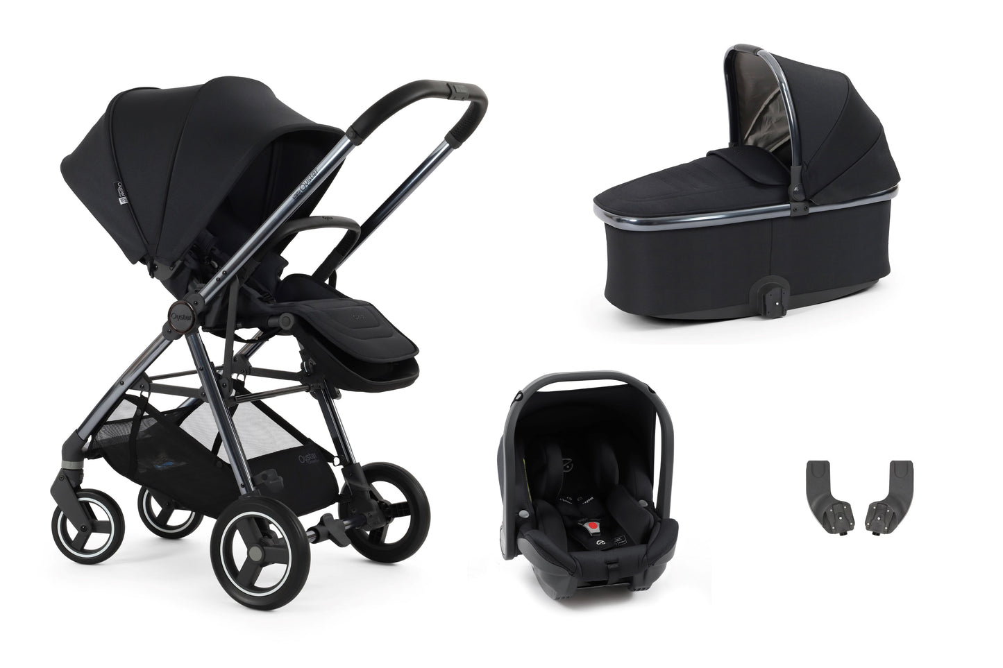 Oyster Gravity+ 4pc Bundle, w/Oyster Car Seat