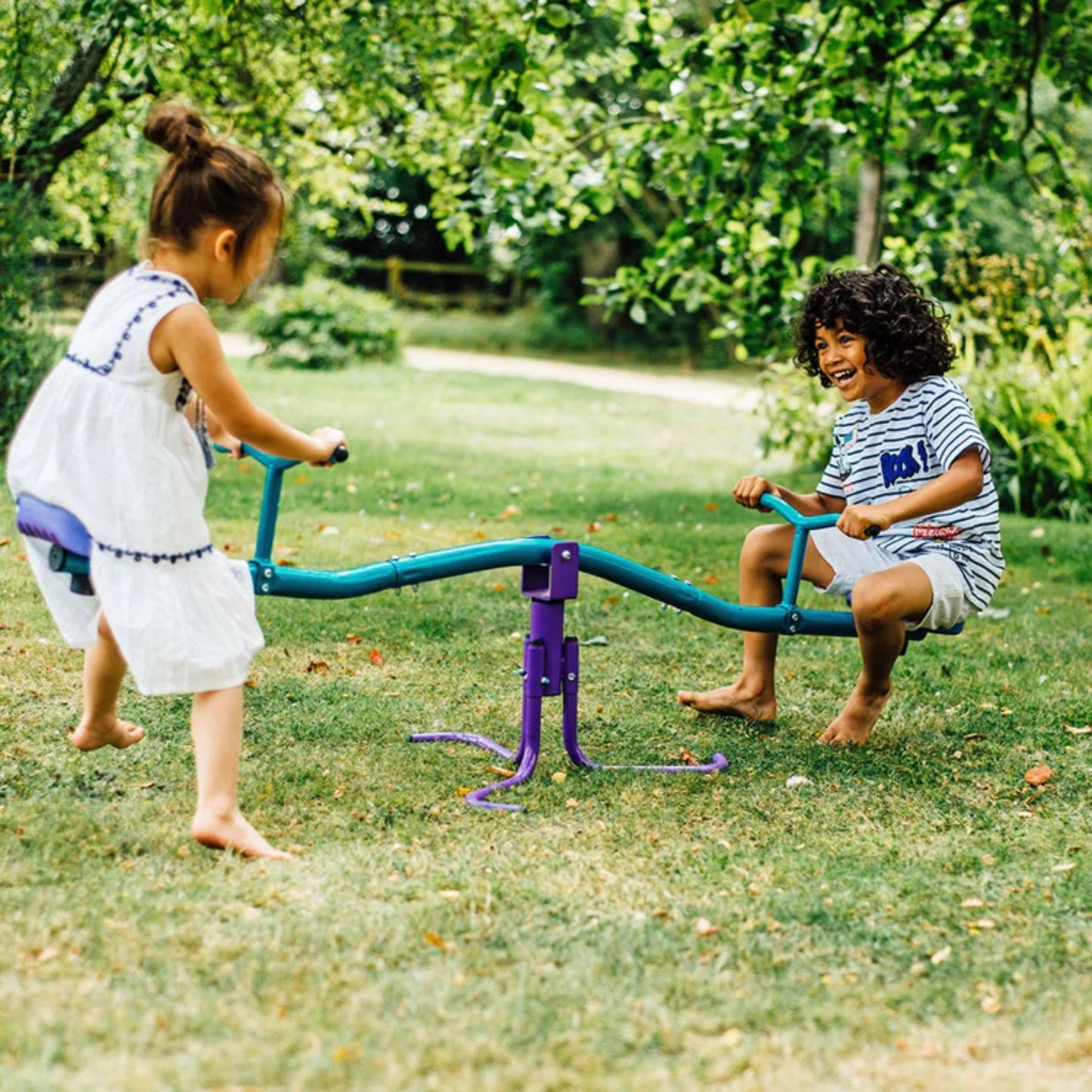Plum Rotating See Saw, Purple/Teal