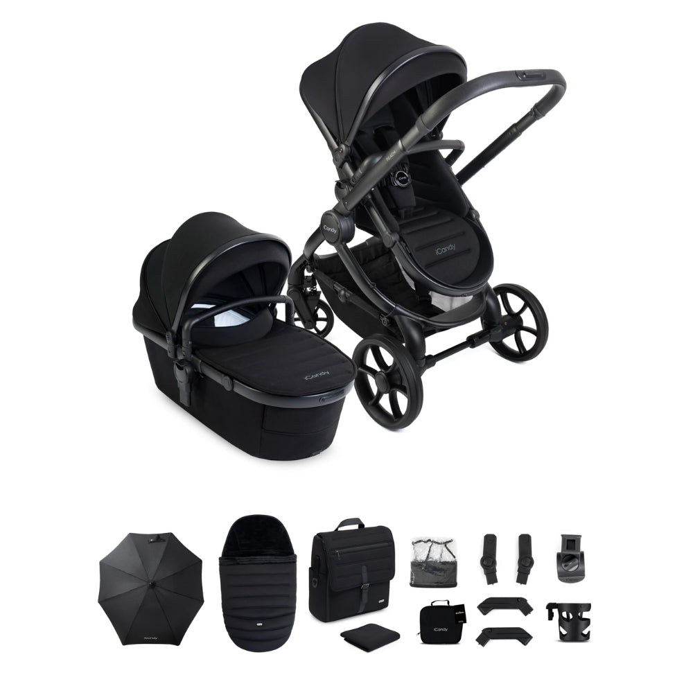iCandy Peach 8 Complete Bundle, Black