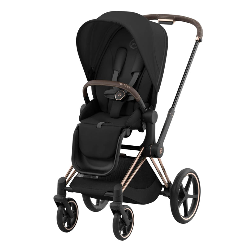 Cybex 2025 Priam & Carrycot, Sepia Black/Rose Gold
