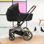 Cybex 2025 Priam & Carrycot, Sepia Black/Rose Gold