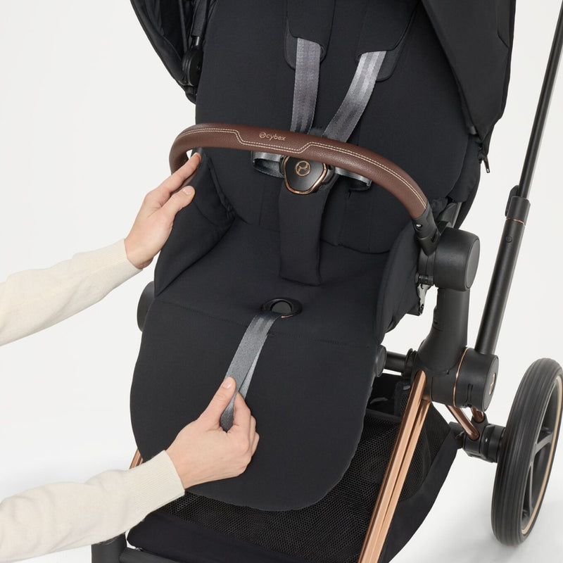 Cybex Priam Comfort incl. Foldable Carrycot, Rose Gold