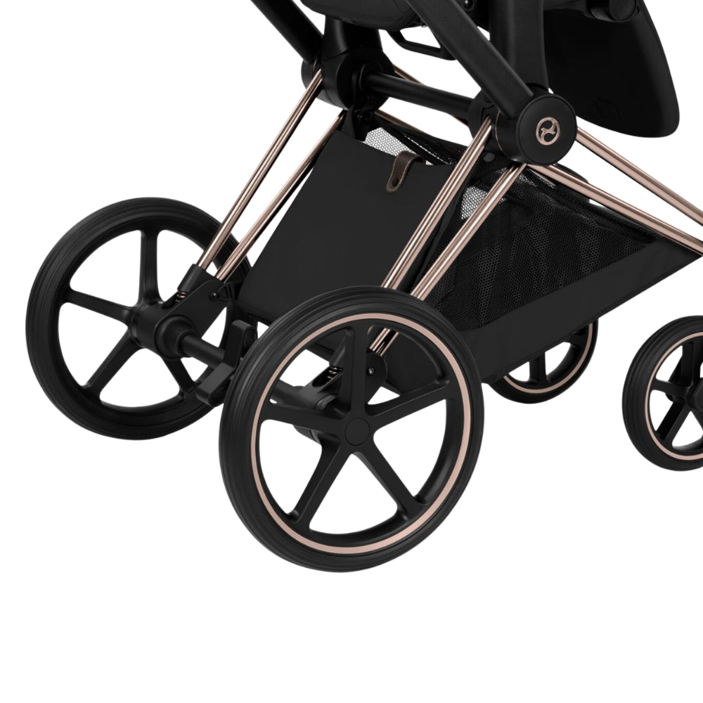 Cybex Priam Comfort incl. Foldable Carrycot, Rose Gold