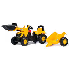 Rolly Kid JCB Tractor, Trailer & Front Loader