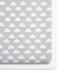 Snüz 2pc Crib Sheets, Clouds
