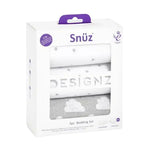 Snüz 3pc Crib Bedding Set, Cloud