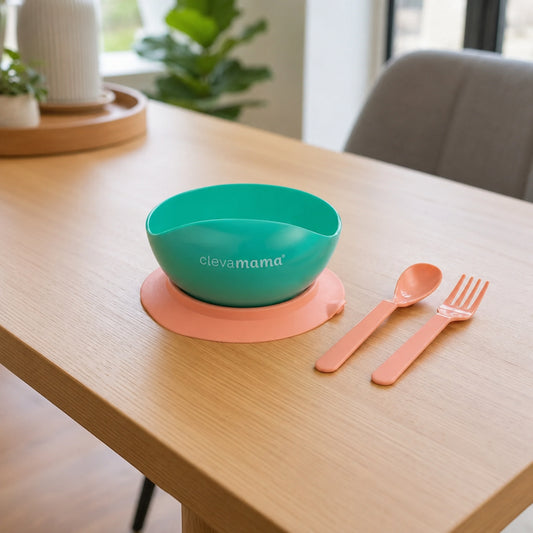 ClevaMama Suction Bowl & Cutlery