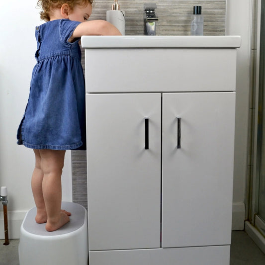 Shnuggle Step Stool, White