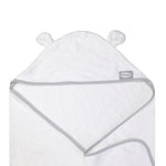 Shnuggle Wearable Towel With Ears, White