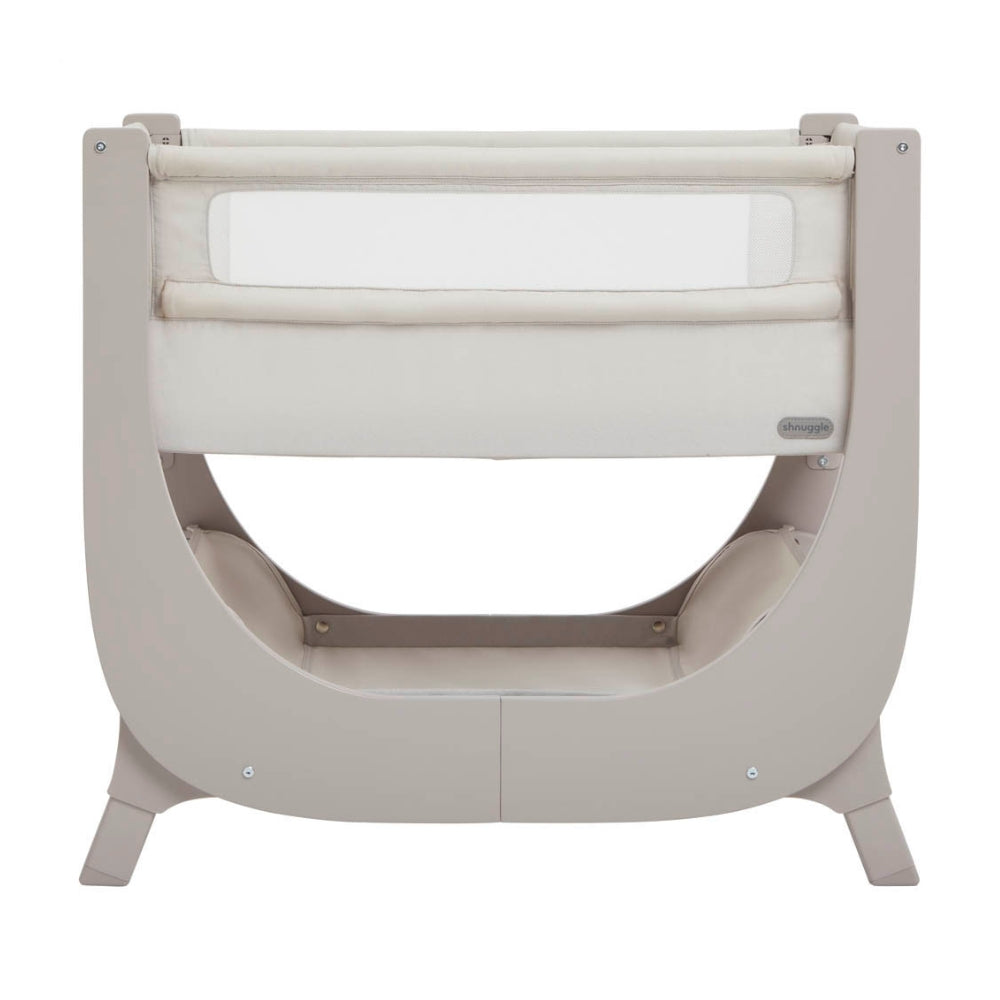 Shnuggle Air Lite Bedside Crib, Taupe