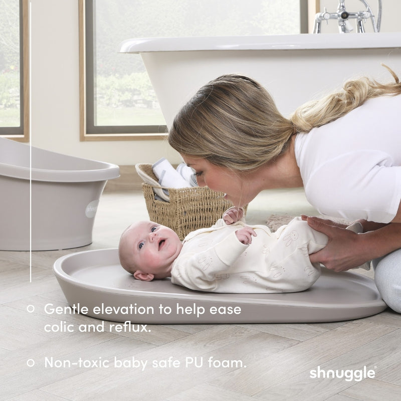 Shnuggle Squishy Changing Mat, Taupe