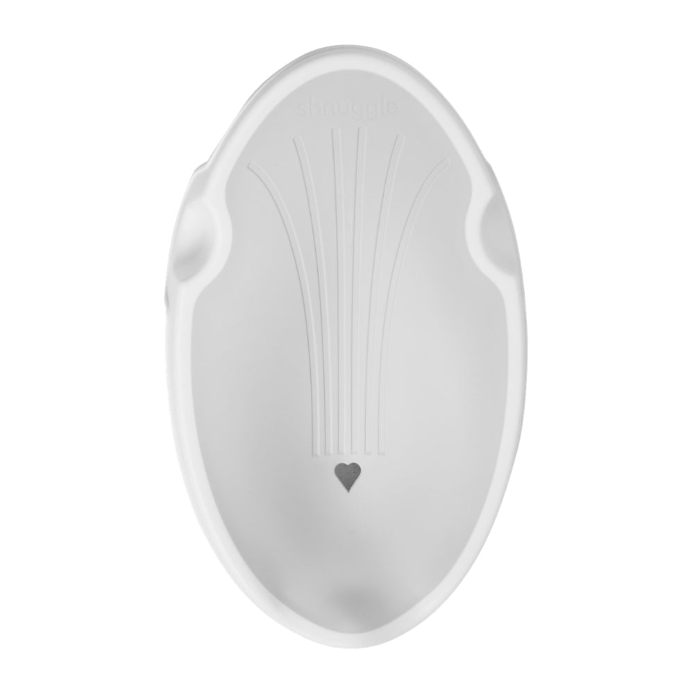 Shnuggle Newborn Bath Support, White/Grey